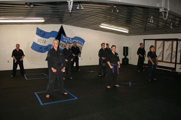 Kempo Karate Adult Class Strenght and Conditioning