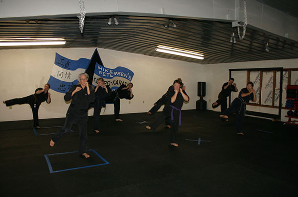 Kempo Karate Adult Class Strenght and Conditioning