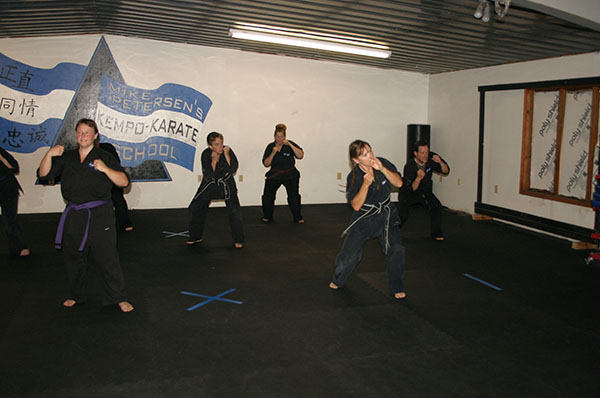 Kempo Karate Adult Class Strenght and Conditioning