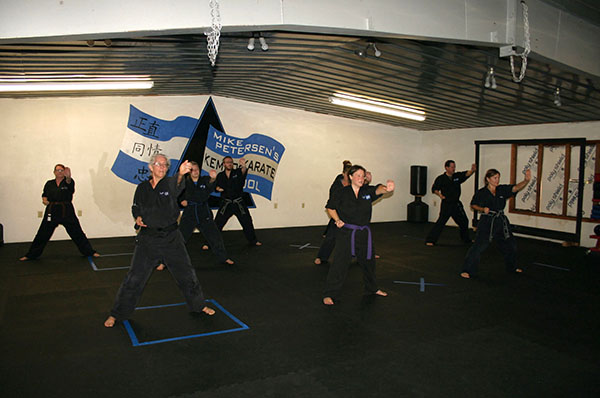 Kempo Karate Adult Class Strenght and Conditioning