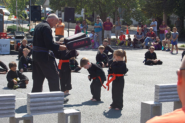 Kempo Karate Demo Little Dragons