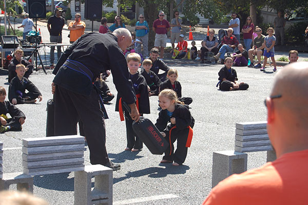 Kempo Karate Demo Little Dragons