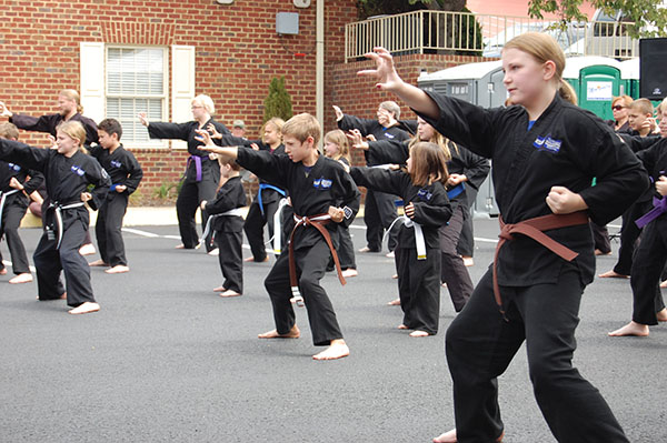 Kempo Karate Demo Punching