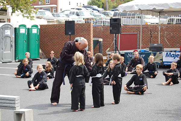 Kempo Karate Demo Little Dragons Escape and Controll Self Defense