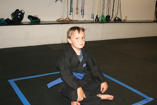 Kempo Karate Kids Class Punching and kicking drills