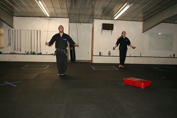 Kempo Karate Adult Class Bag Night Punching and kicking technics