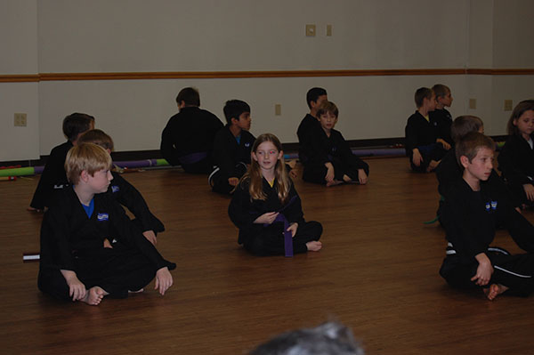 Kempo Karate Christmas Demo kids class low rider skit