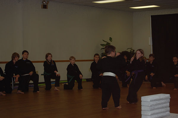 Kempo Karate Christmas Demo KIds class Self Defense