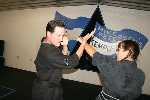 Kempo Karate inward block