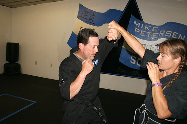Kempo Karate upper block