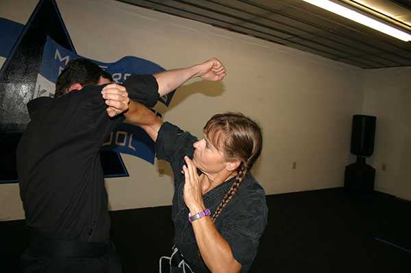 Kempo Karate upper block