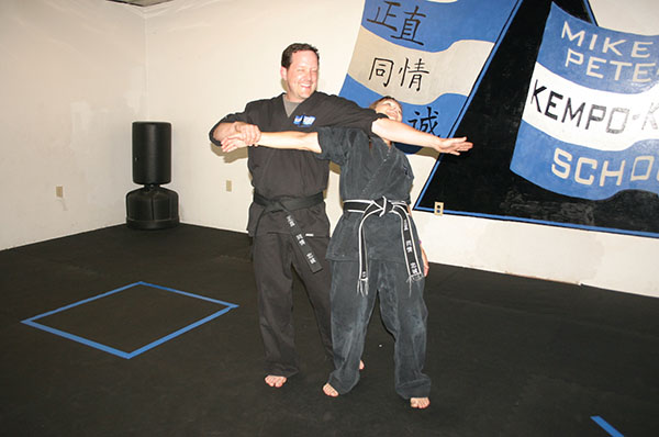 Kempo Karate take down