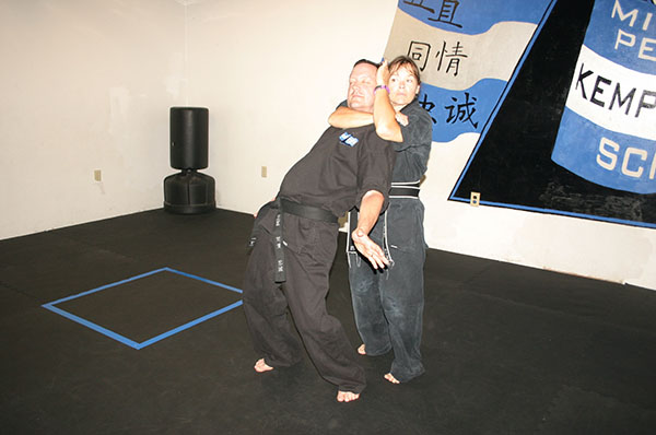 Kempo Karate choke