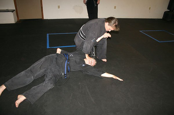 Kempo Karate take down