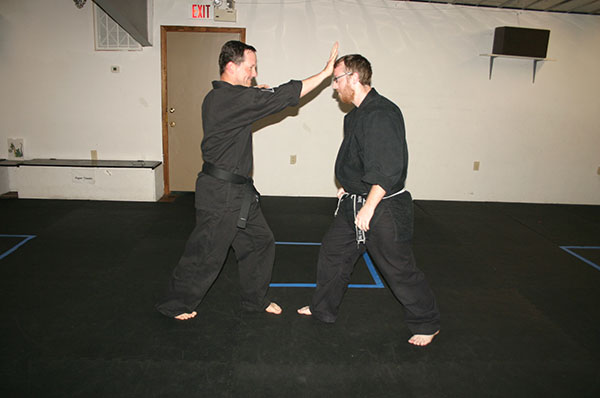 Kempo Karate palm strike