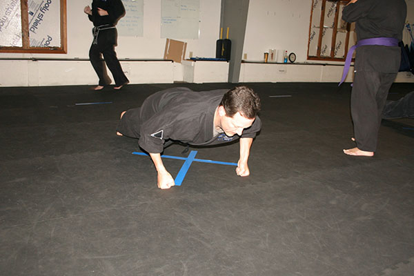 Kempo Karate Adult Class Strenght and Conditioning