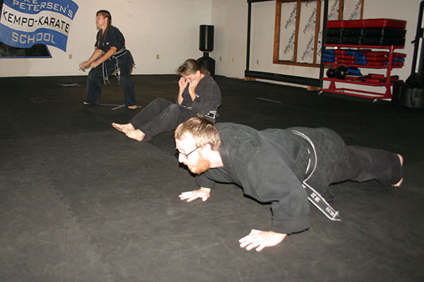 Kempo Karate Adult Class Strenght and Conditioning