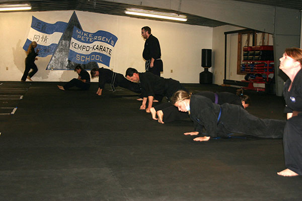 Kempo Karate Adult Class Strenght and Conditioning