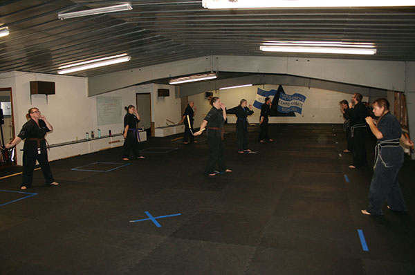 Kempo Karate Weapons nunchucks form