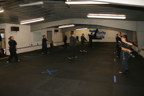 Kempo Karate Weapons nunchucks form