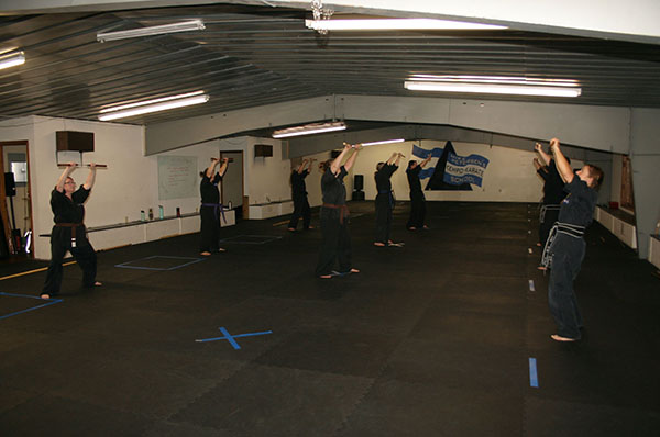 Kempo Karate Weapons nunchucks form