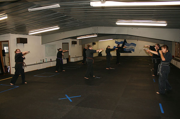Kempo Karate Weapons nunchucks form