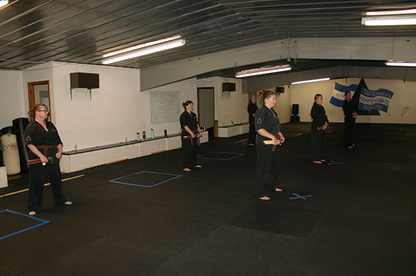 Kempo Karate Weapons nunchucks form