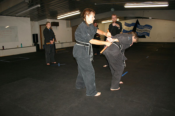 Kempo Karate Weapons nunchucks form