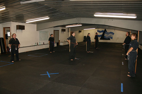 Kempo Karate Weapons nunchucks form