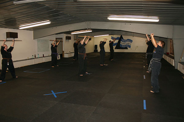 Kempo Karate Weapons Staff form