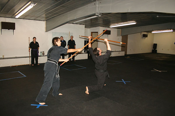 Kempo Karate Weapons Staff form